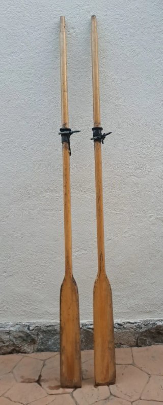 2 Remos Madera de 2,40m