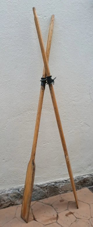 2 Remos Madera de 2,40m