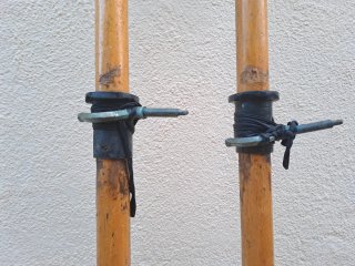 2 Remos Madera de 2,40m