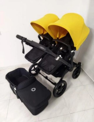 Bugaboo Donkey Negro Edition Amarillo