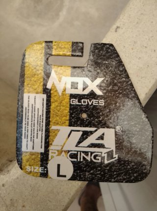 Guantes Moto Cuero Homologados CE Talla L