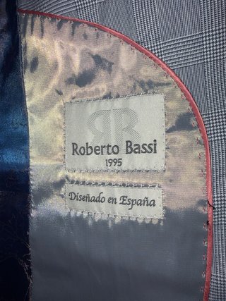 Traje Roberto Bassi Gris