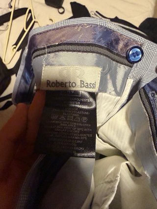 Traje Roberto Bassi Gris