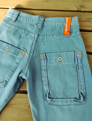 Calças Jeans vintage, Azuis. Medidas nas fotos