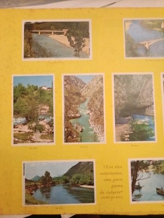 Álbum de cromos Las Bellezas de Asturias