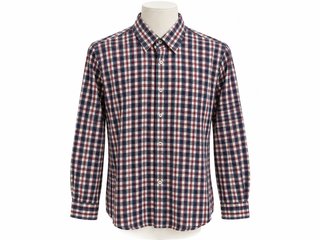 Camisa Cortefiel hombre cuadros rojo azul talla M