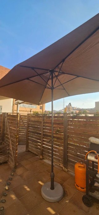 Parasol Rectangular Grande + Base