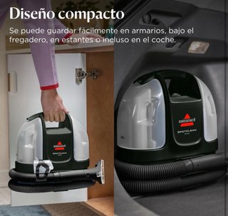 NUEVO!! Limpiatapicerías Bissell Spotclean Mini