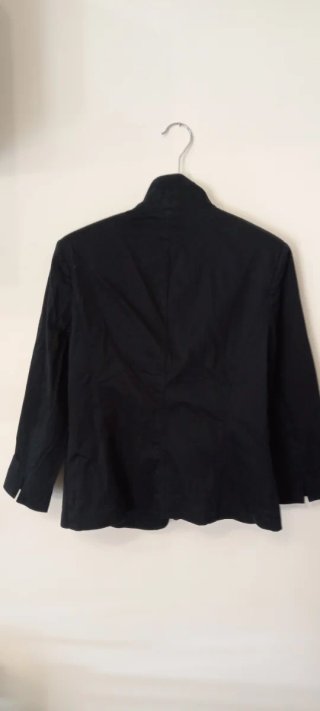 Giacca donna nera con dettagli