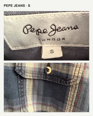 Camisa Pepe Jeans hombre cuadros talla S