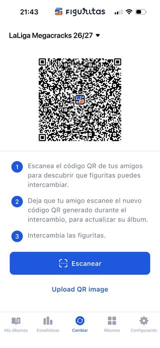 Intercambio Cromos Megacracks 2026/27