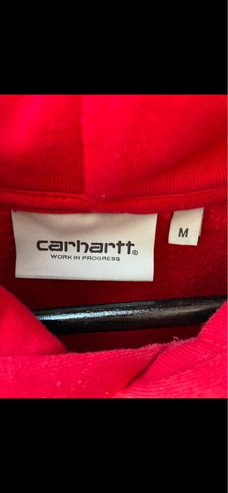 Sudadera Carhartt Roja