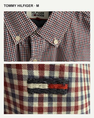 Camisa Tommy Hilfiger Denim cuadros talla M