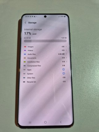 Samsung Galaxy S20 Ultra 5G 128GB Negro
