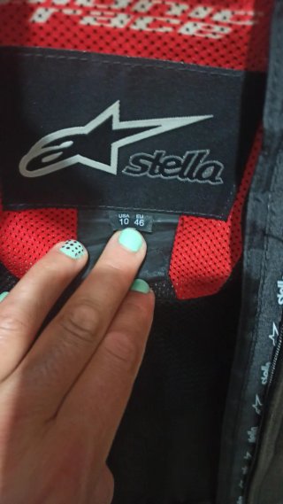 Traje Cuero Moto Mujer Alpinestars Stella