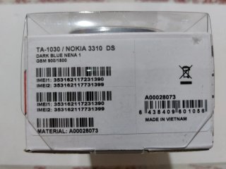 Nokia 3310 Dual SIM Negro