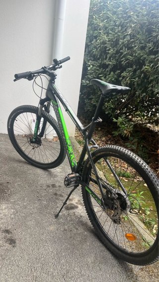 Bicicleta Nakamura Negra y Verde