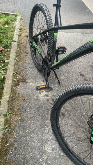 Bicicleta Nakamura Negra y Verde