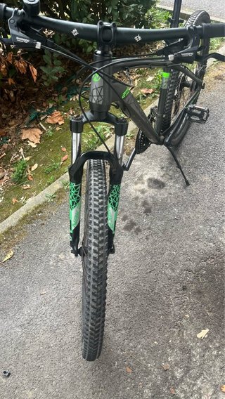 Bicicleta Nakamura Negra y Verde