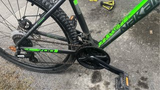 Bicicleta Nakamura Negra y Verde