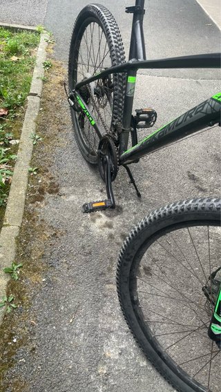 Bicicleta Nakamura Negra y Verde