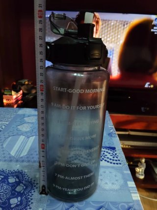 Botella de gimnasio GOOD MORNING!