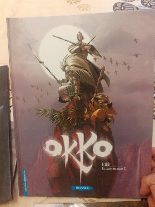 Lote completo cómics Okko