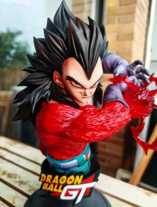 Bustos Goku y Vegeta SSJ4 - 23 cm
