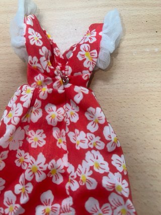 Vestido Barbie Sears 1975