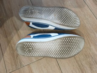 Zapatillas Up Talla 41 Azul y Marrón
