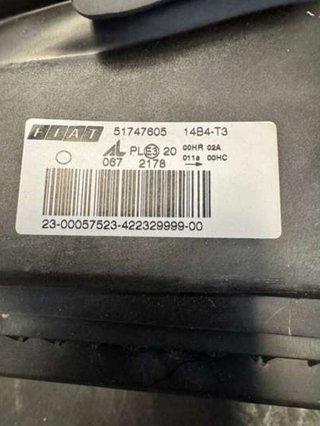 Fiat 51747605 faro izquierdo idea (135) 61585