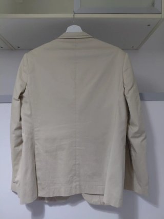 Americana Cia do Terno Talla 50 Beige Skinny