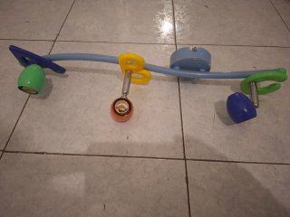 Lámpara de techo infantil multicolor