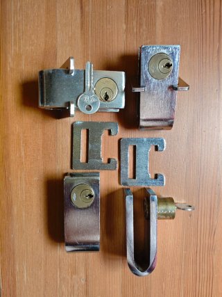 Candados de seguridad CAYS (4 unidades)