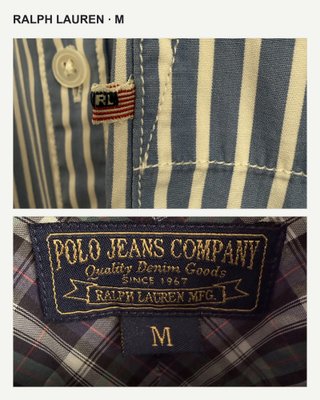 Camisa Polo Ralph Lauren rayas hombre talla M