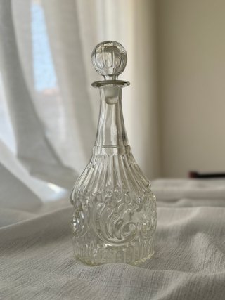 Decanter Vidro Baroque Shell & Ribbing Marcado MMA
