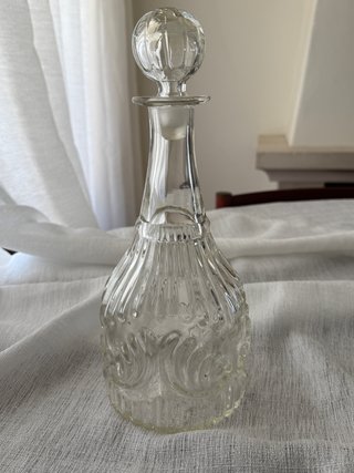 Decanter Vidro Baroque Shell & Ribbing Marcado MMA