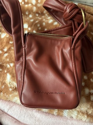 Bolso Adolfo Dominguez Marrón Piel