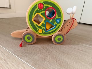 Clasificador de formas Hape Caracol