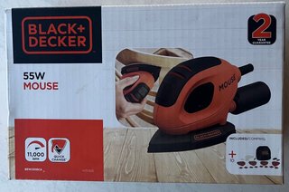 Lijadora BLACK+DECKER Mouse 55W