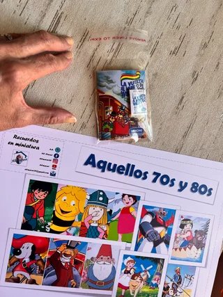 Álbum de cromos La vuelta al mundo de Willy Fog
