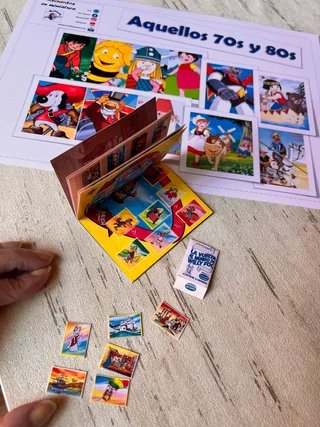 Álbum de cromos La vuelta al mundo de Willy Fog