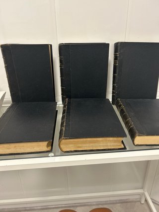 6 tomos antiguos Revista de Legislación y Jurispru