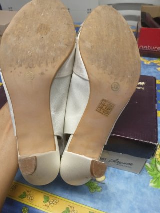 Zapatos RAMUDO Talla 39 Plata