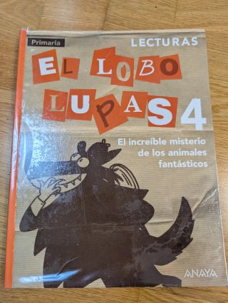 El lobo Lupas, 4 Primaria el increíble misterio...