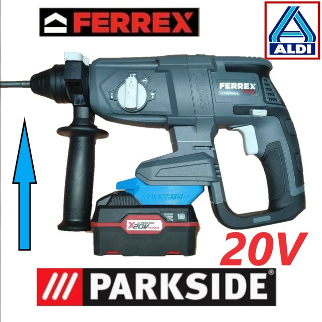 Adaptador batería PARKSIDE a FERREX