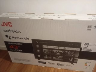 Televisor JVC 43 Android TV Nuevo