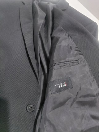 Americana Thomas Nash Negra Talla 50