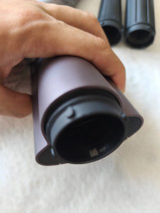 Dyson secador/rizador rosa y morado