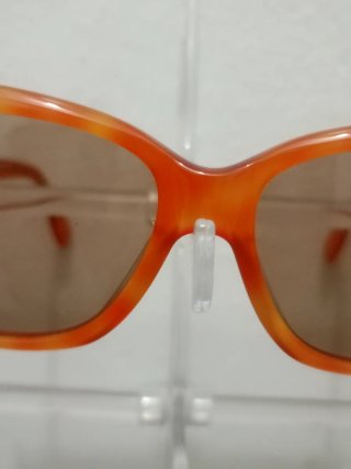 Gafas Retro de los  80 Nuevas Naranja Marrón